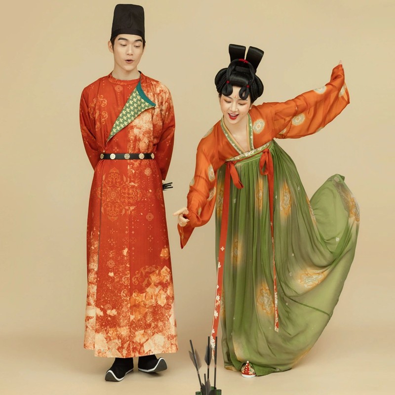 情侣汉服主题摄影套装