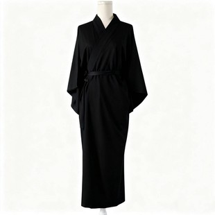 和服内衬羽织内搭振袖打底襦袢日式日本浴衣黑色日系cos里衣和风