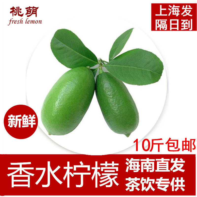 海南香水柠檬 台湾香水柠檬  青柠檬1斤装，10 斤包邮
