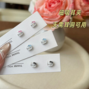 免打孔磁吸耳夹卡通KT猫蝴蝶结百搭简约甜美学生小众少女小巧耳饰