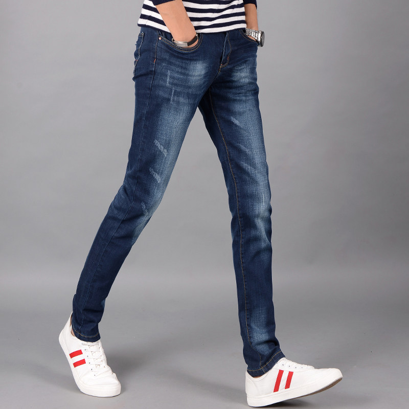 Jeans pour jeunesse pieds Slim pour automne - Ref 1464146 Image 1