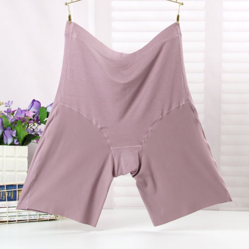 高腰安全裤妈妈莫代尔内裤二合一