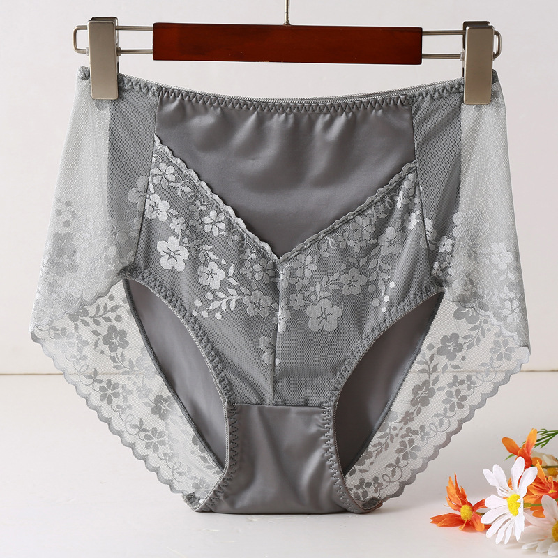 纵向丝滑胖mm200斤大码女士内裤