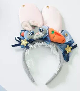 男女童疯狂动物城尼克狐狸演出服女童朱迪裙子兔子警官儿童cos服