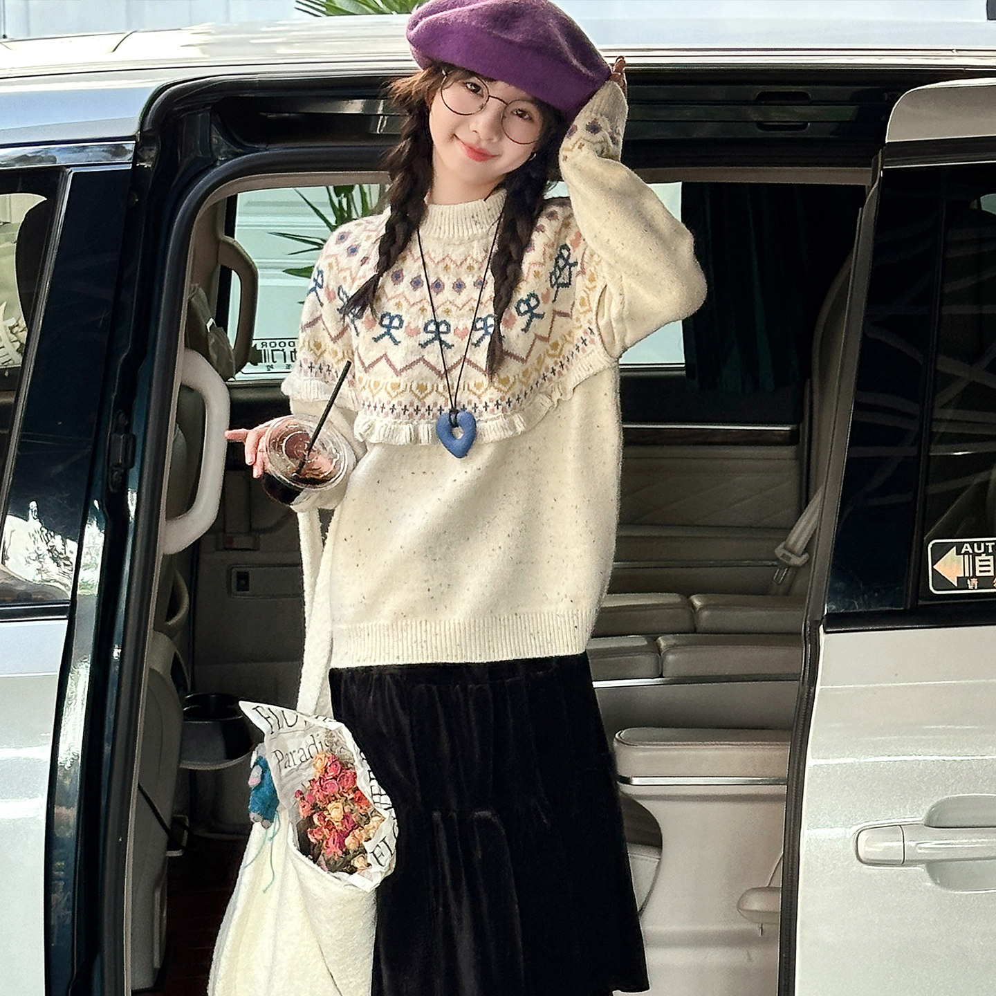 女童毛衣2026秋冬新款女孩针织衫打底保暖中大儿童爆款童装秋装潮