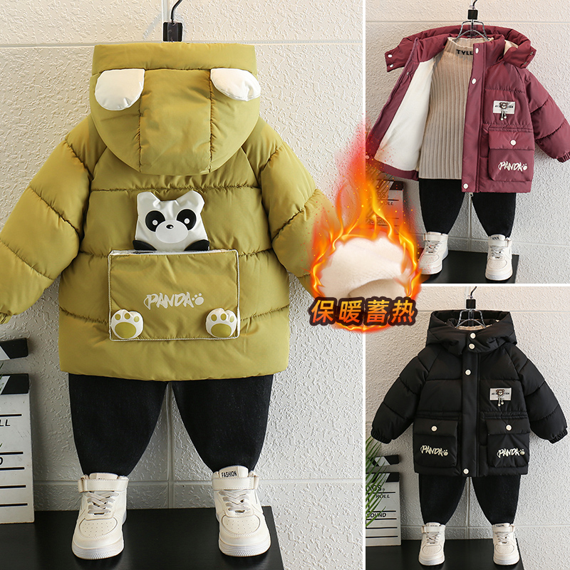 男童加厚冬季棉袄棉服保暖羽绒棉