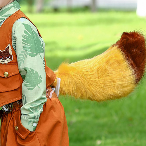 男童套装疯狂动物城尼克狐狸演出服女童朱迪兔子警官儿童cos服装