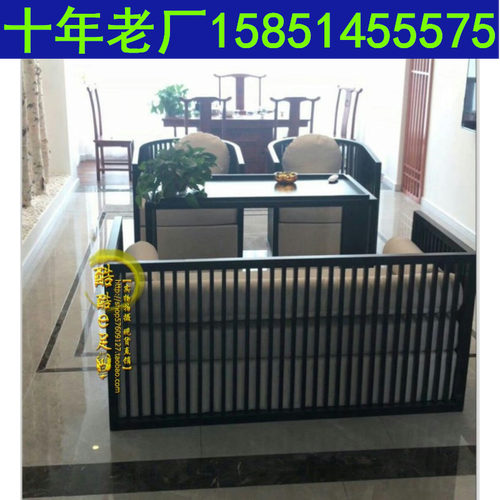 售楼处部前台卡座新中式洽谈沙发酒店茶楼大堂休闲美容院接待桌椅
