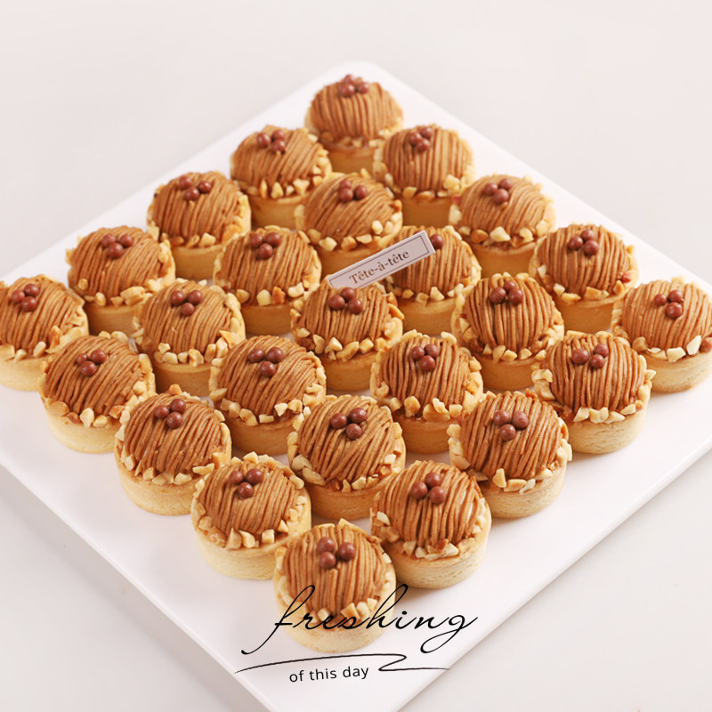 栗子挞公司下午茶宴会乳酪蛋塔甜品西式糕点甜品台上海同城配送,零食/坚果/特产,生日/节日蛋糕,淘宝优惠券,粉丝福利购,淘宝优惠卷