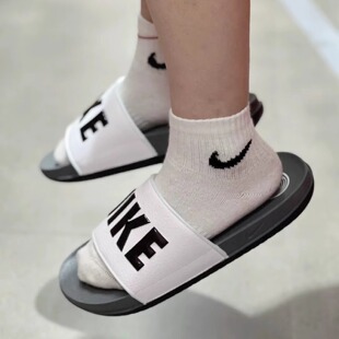 BQ4639 OFFCOURT男子运动休闲轻便沙滩一字凉拖鞋 001 耐克 Nike