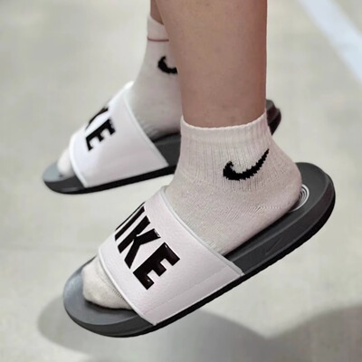 Nike/耐克  OFFCOURT男子运动休闲轻便沙滩一字凉拖鞋 BQ4639-001