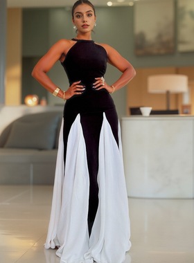 Women's Evening Long Gown Party Dress Prom Dresses Lifu 长裙