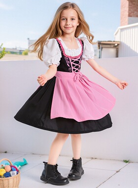 Kids Halloween Costumes Oktoberfest Waitress Dress Up Girls