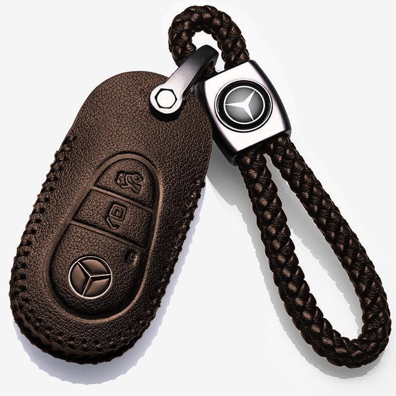 2022款奔驰C级钥匙套2021款c200L遥控19-20款c260L真皮包c300l扣
