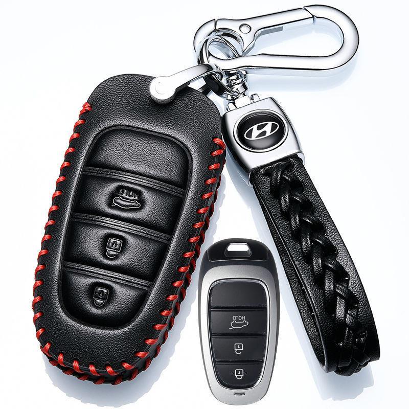 2023款现代途胜L钥匙套2022款北京第五代途胜l真皮钥匙包扣2021款