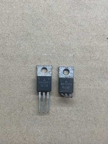 原装进口拆机 RD06HHF1   RD15HVF1 TO-220直插 射频管 高频管