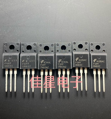 原装进口全新FQPF8N60 8N60C/5N60C/10N60C 7N60C全系列MOSTO-220