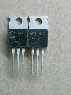FQP27P06 原装场效应 P沟道 60V 27A MOS管 封装TO220 27P06