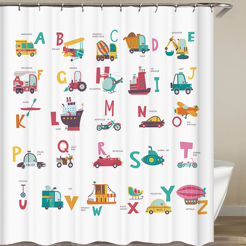 浴帘英语价格 浴帘英语图片 星期三