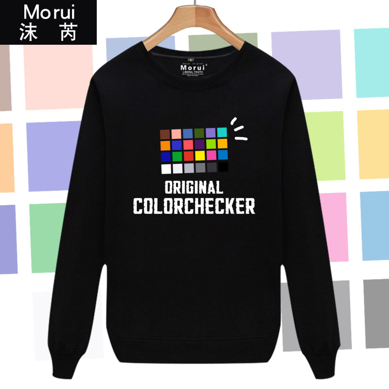 摄影师摄像师red epic相机可定制团队衣服圆领薄款卫衣男女长袖衫