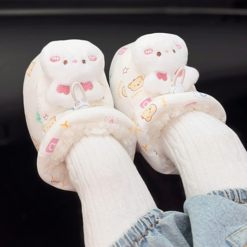 冬季婴儿鞋软底加绒加厚护脚棉鞋