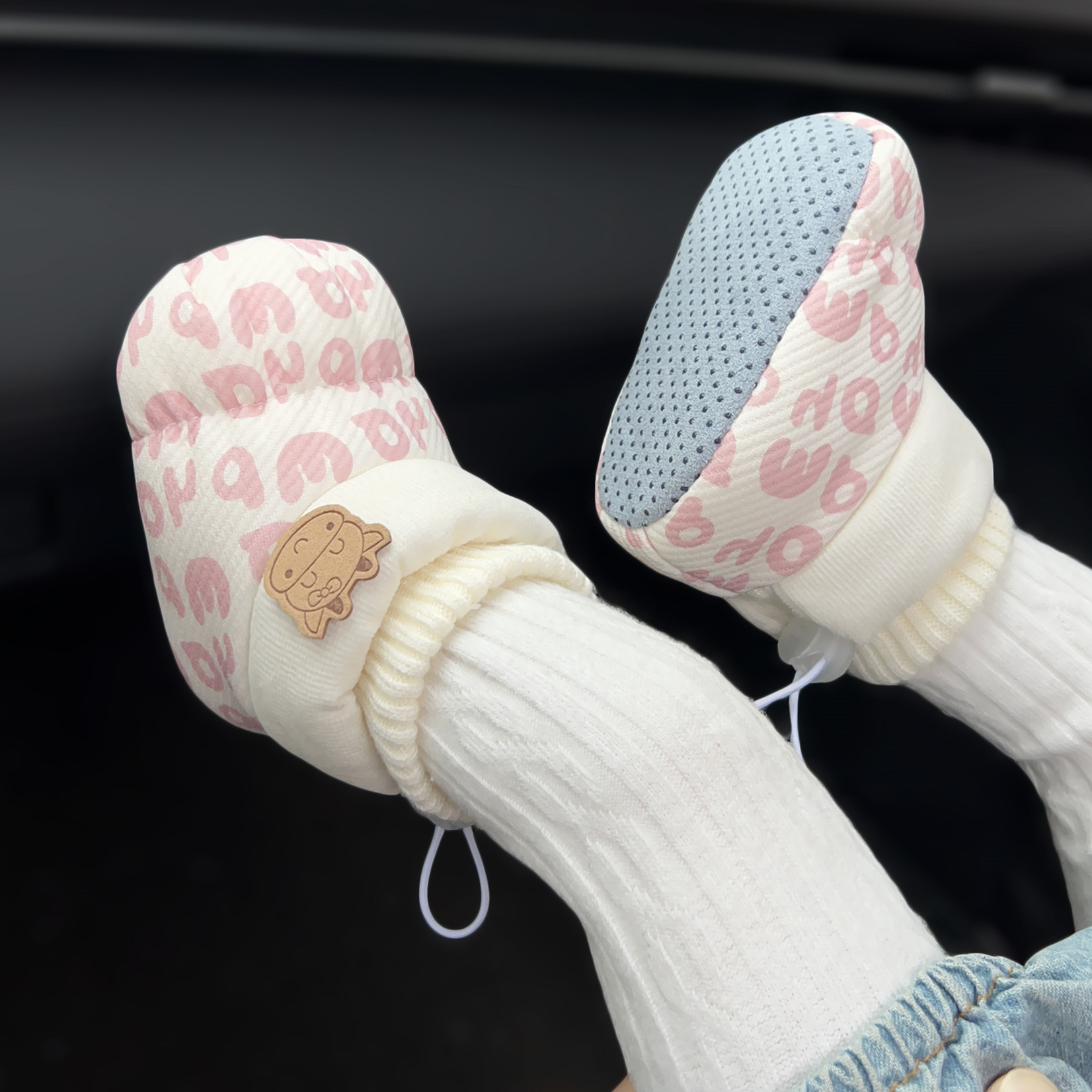 米嘟尔婴儿学步鞋棉鞋保暖男女孩