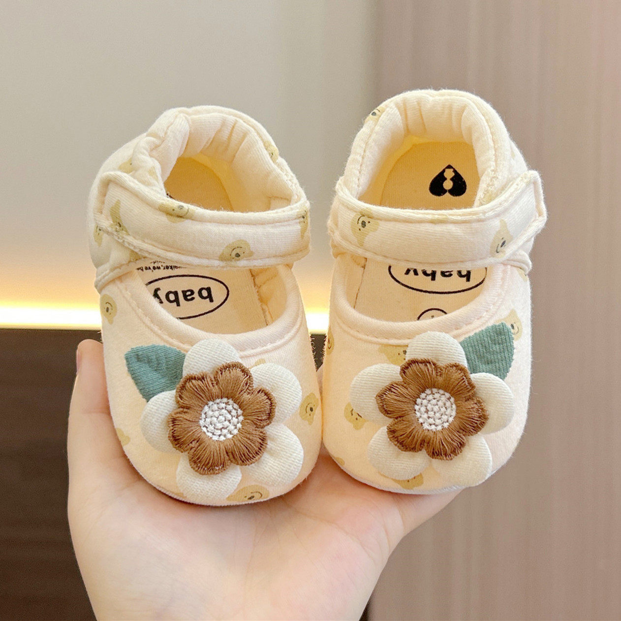 秋季彩棉婴儿鞋软底学步鞋日系女宝宝不掉步前单鞋可爱小熊0-1岁2,童鞋/婴儿鞋/亲子鞋,学步鞋,淘宝优惠券,粉丝福利购,淘宝优惠卷