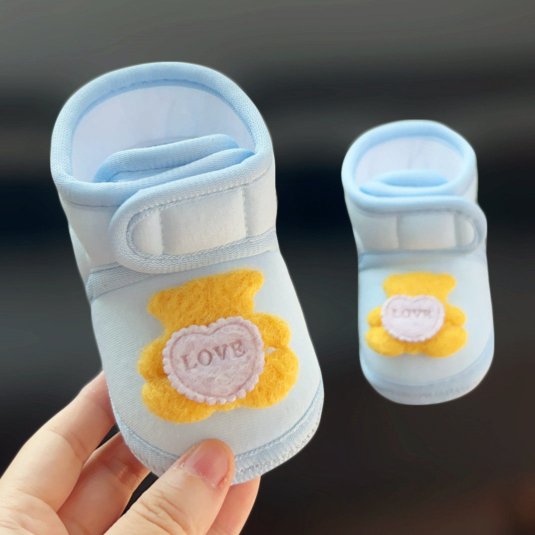 秋冬婴儿鞋子棉鞋不掉鞋夹棉保暖