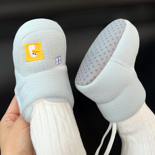 宝宝秋冬厚绒保暖不掉棉鞋