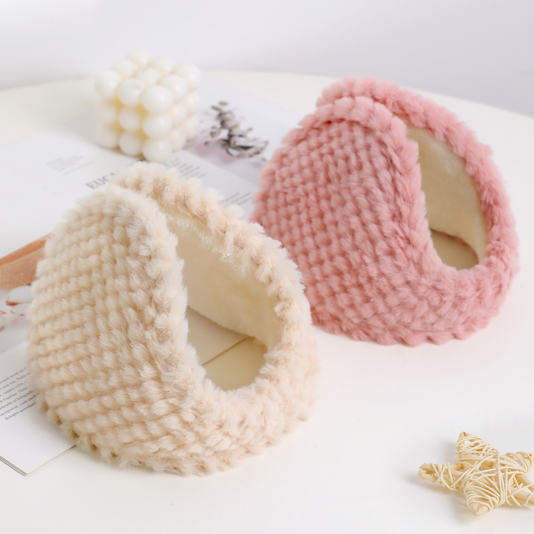 儿童后戴式耳罩防风防寒保暖耳套