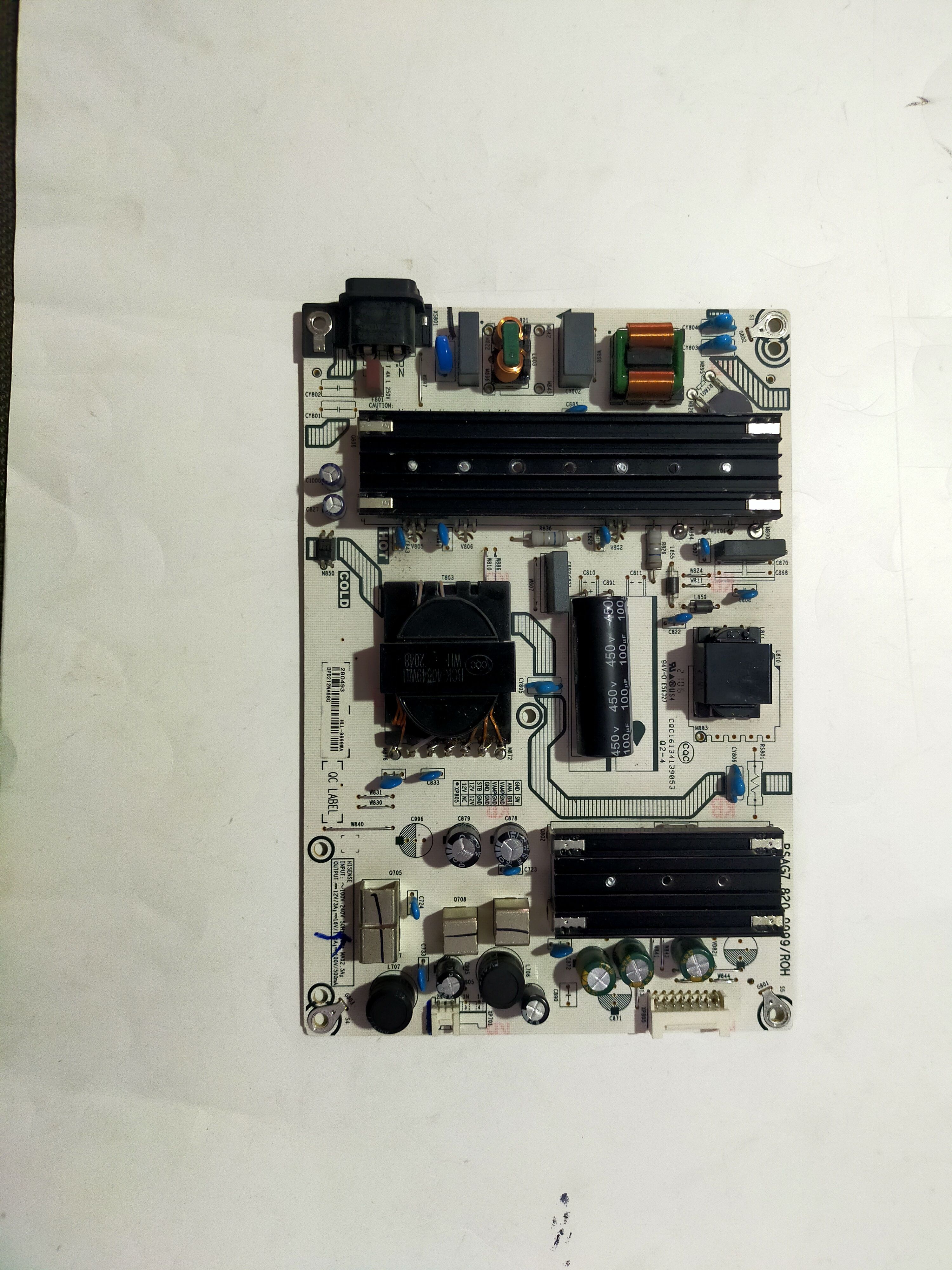 海信65E3F电源板RSAG7.820.9999