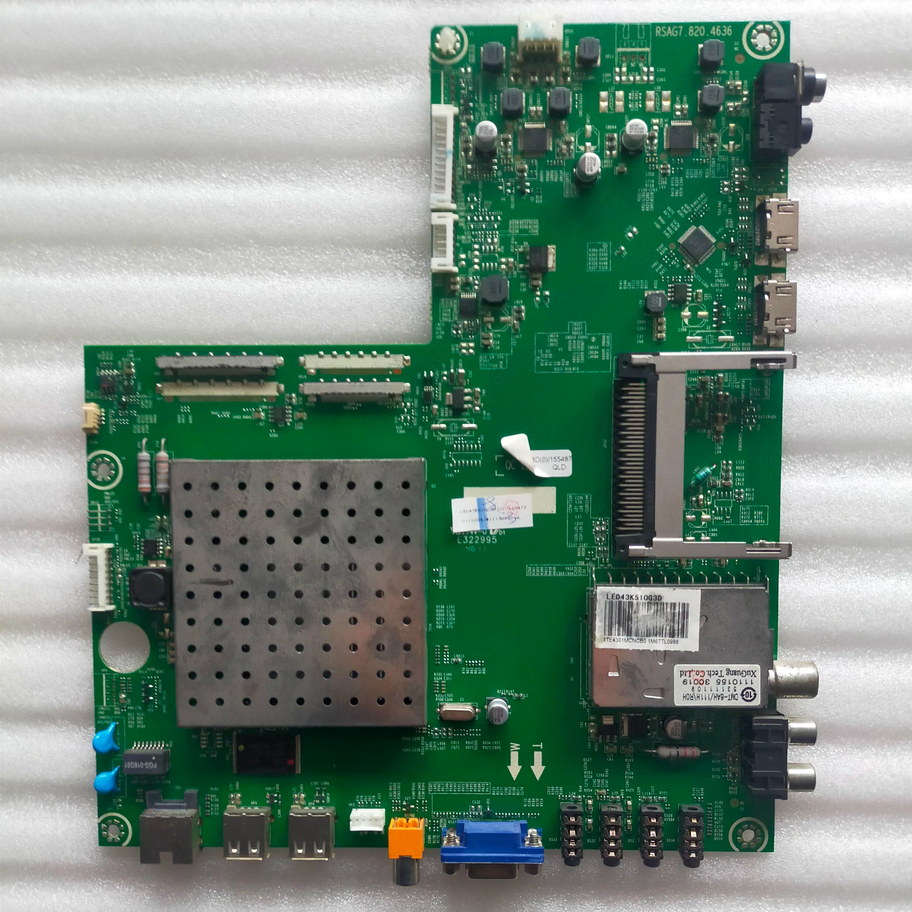 LED43K510G3D主板RSAG7.820.4636