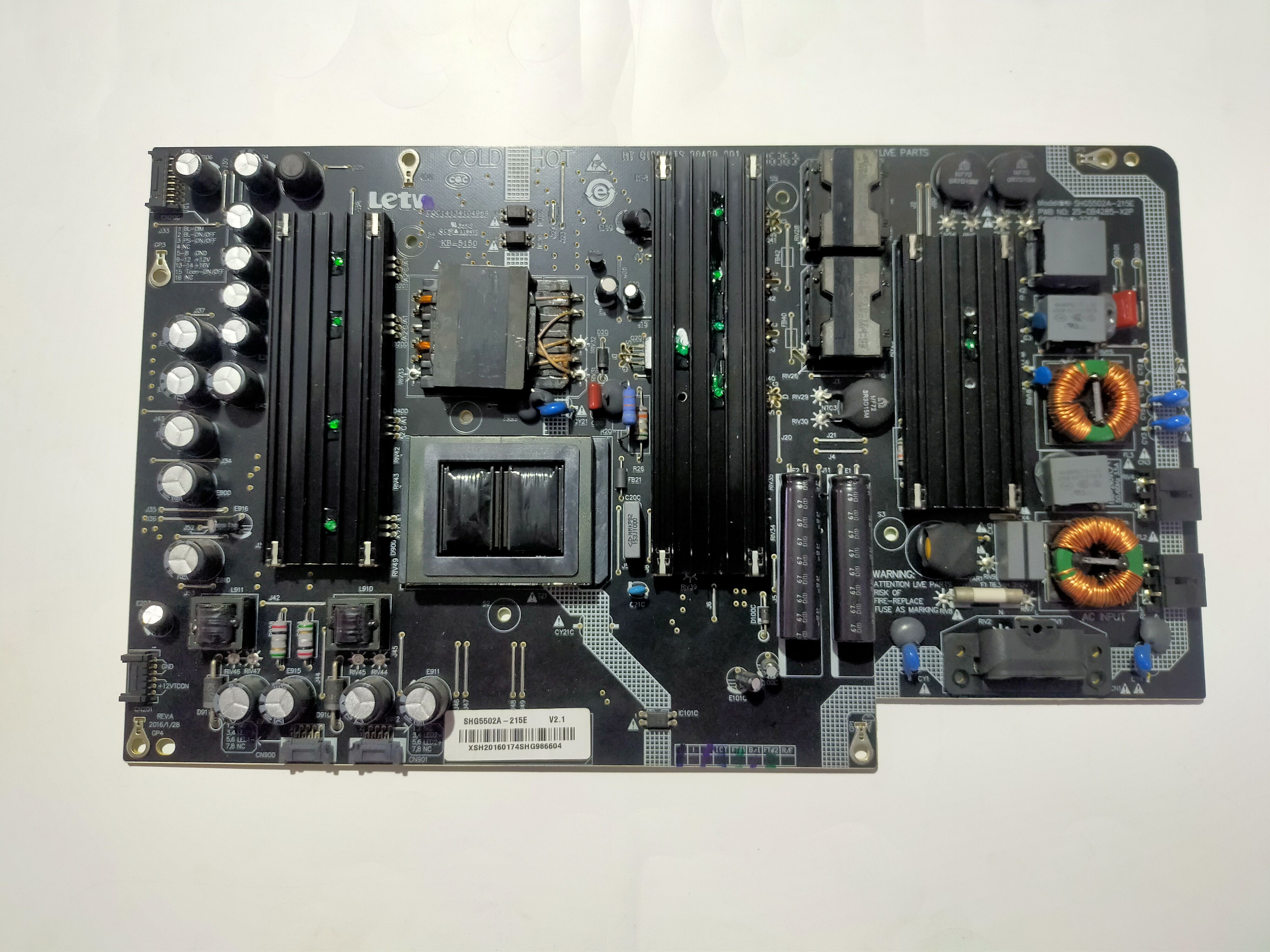 X65L653I0电源板SHG5502A-215E