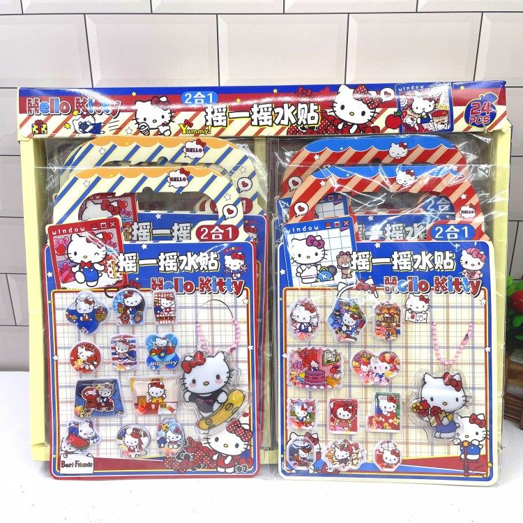 新款少女心立体摇摇水贴儿童卡通3D注水摇摇乐贴纸幼儿DIY装饰贴,玩具/童车/益智/积木/模型,贴纸,淘宝优惠券,粉丝福利购,淘宝优惠卷