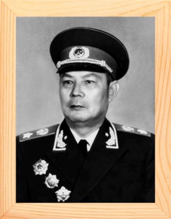营养书画 天然实木有框画装饰画挂摆件 榜样的力量 叶剑英元帅