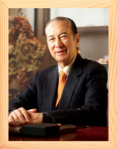 现代装饰画摆件榜样力量何鸿燊