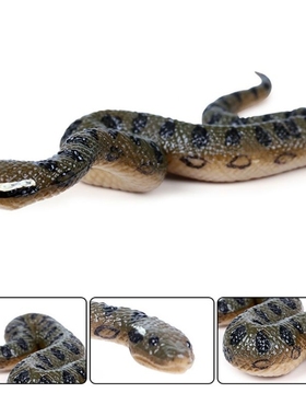 Fake Realistic Rubber Toy Snake North Us Green Anaconda