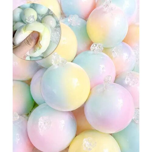 Squeeze Sss Ball Cracked Wax Chocolate Shaped Soft Squishy F