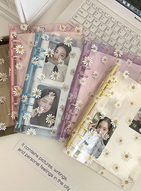 Transparen Daisy A5 Binder Kpop Photo Album Organizer PhotoC