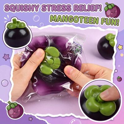 Mangosteen Squeeze Reliever Stress Relief Slow Rebound Simul
