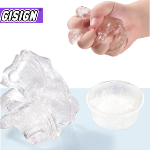 Transparent Slime Toys Crystal Glue for Fluffy Putty Cloud S