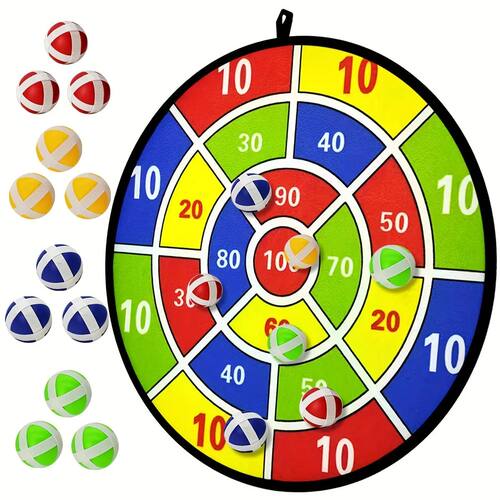 12 sticky ball dart disc sets, indoor and outdoor toys, pare