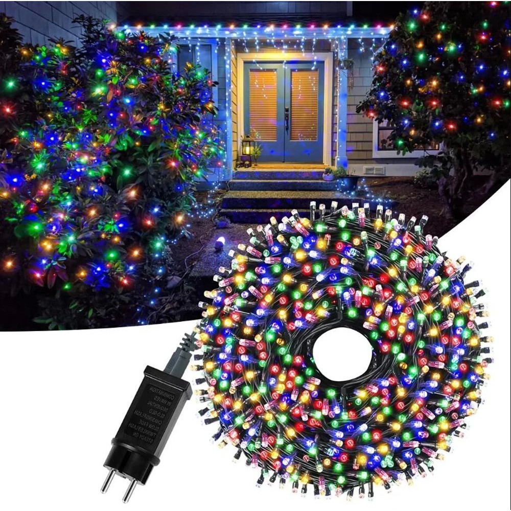 1000 LEDS 100M Halloween Lights LED String Lights Outdoor Wa