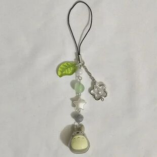 Cute bell phone keychain, exquisite pendant gift, gift for h