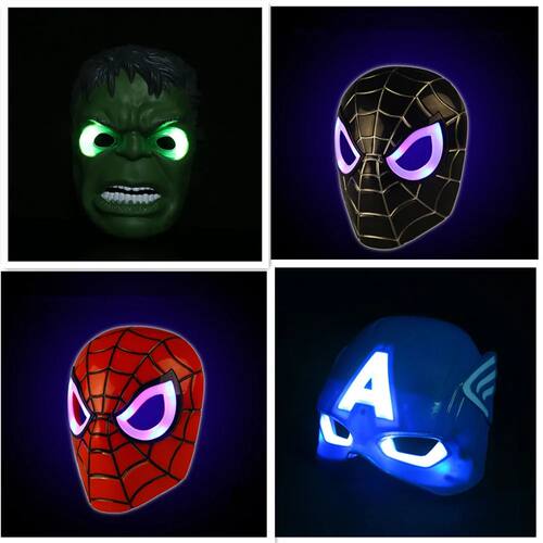 New Movie Avengers Marvel Hulk Action Figure PVC LED Light S
