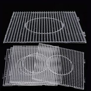 5mm Perler Beads Square Pegboard 3D Puzzle Juguetes for Hama