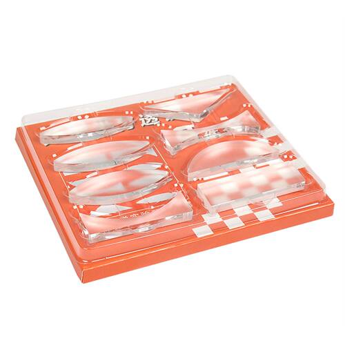 Acrylic Optical Experiment Set Triangular Prism Convex Lens
