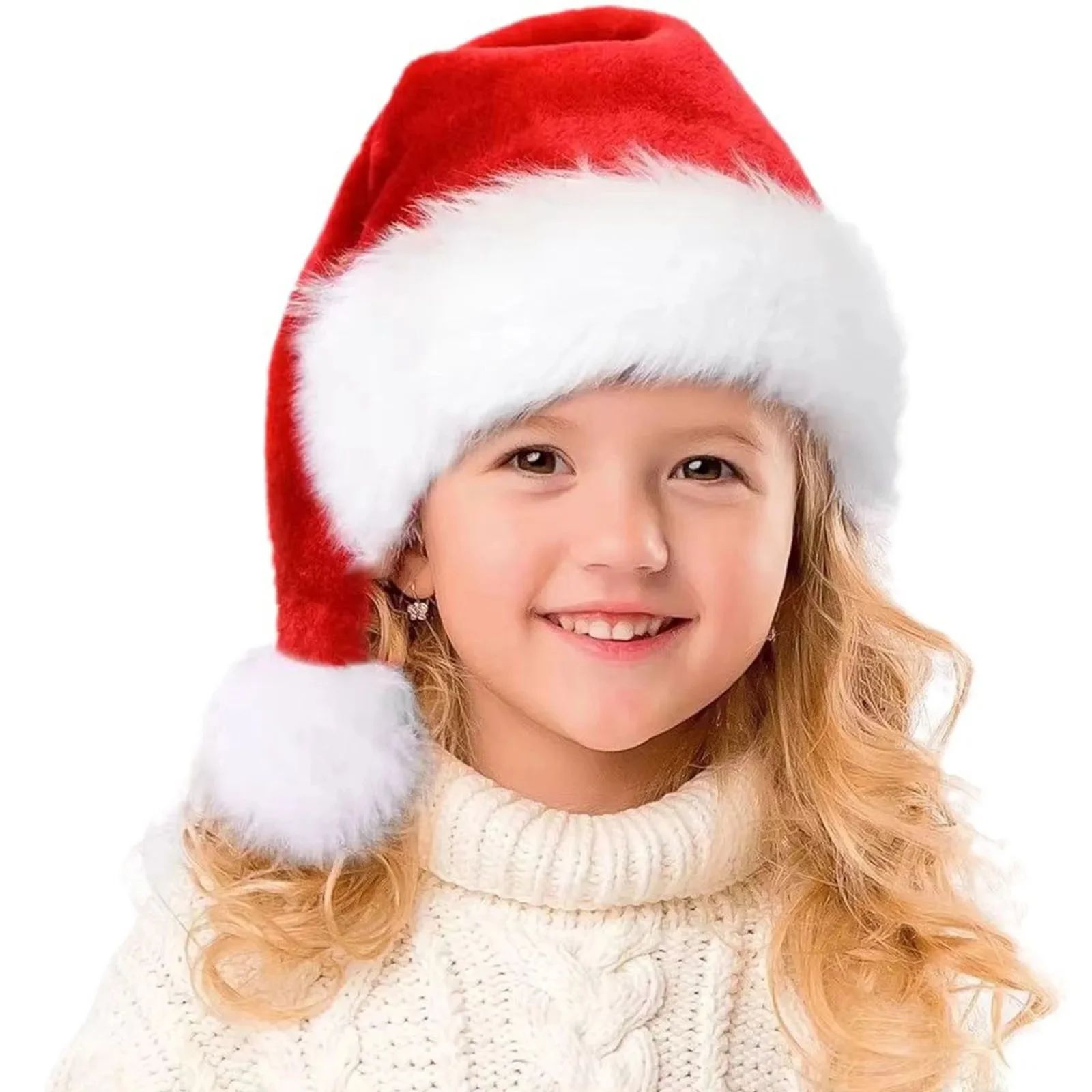 Kids Christmas Hat Baby Toddler First Christmas Santa Hat Ne