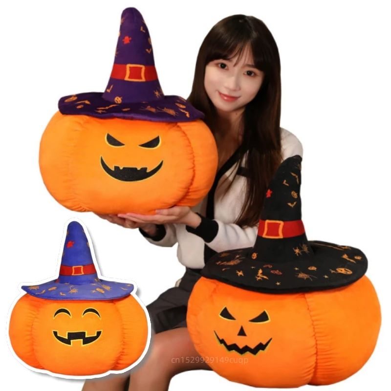 20/35/50cm Creative Fun Halloween Pumpkin Stuffed Doll Pillo