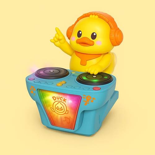 DJ Duck Toy Fun Children's Gift Electric Rocking Dancing Toy